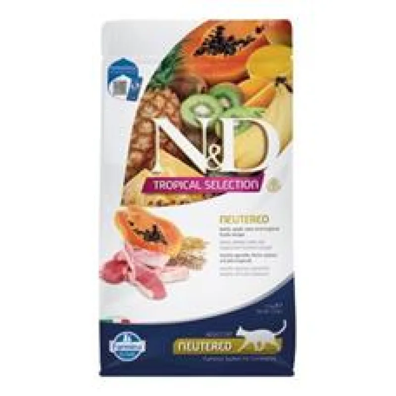 N&D TROPICAL SELECTION CAT Lamb Neutered 300g