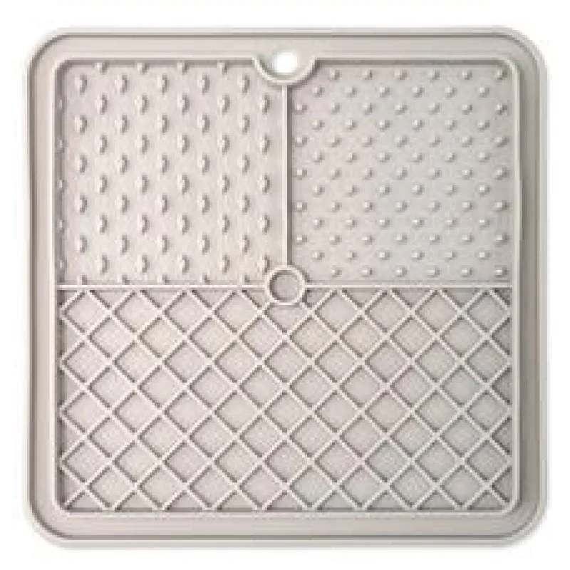 Podložka EPIC PET Lick & Snack lízací čtverec světle šedý 20 x 20cm