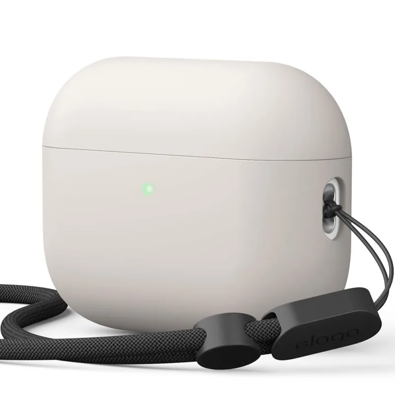 Elago Airpods Pro 3 Liquid Hybrid Strap Case - Stone EAPP3RH-STRAP-ST