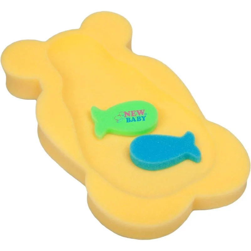 Penová podložka maxi New Baby BASIC medveď žltá