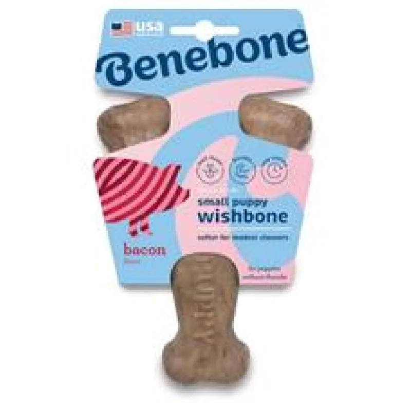 Benebone Puppy Wishbone slanina vel. M