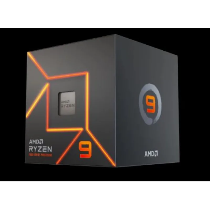 AMD, Ryzen 9 7900, Processor BOX, soc. AM5, 65W, Radeon™ Graphics, bez…