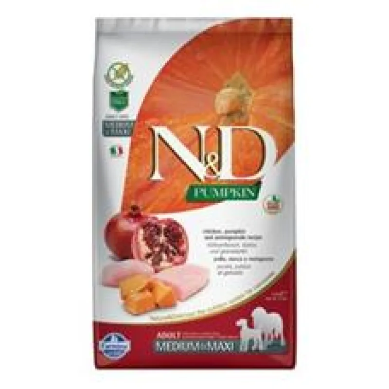 N&D Pumpkin DOG Adult M/L Chicken&Pomegranate 2 x 12 kg