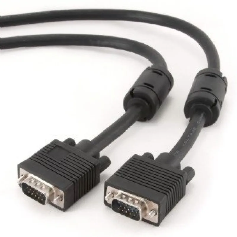 Kábel CABLEXPERT pripojný k mon 15M/15M VGA 1,8m tienený extra, ferrit,…