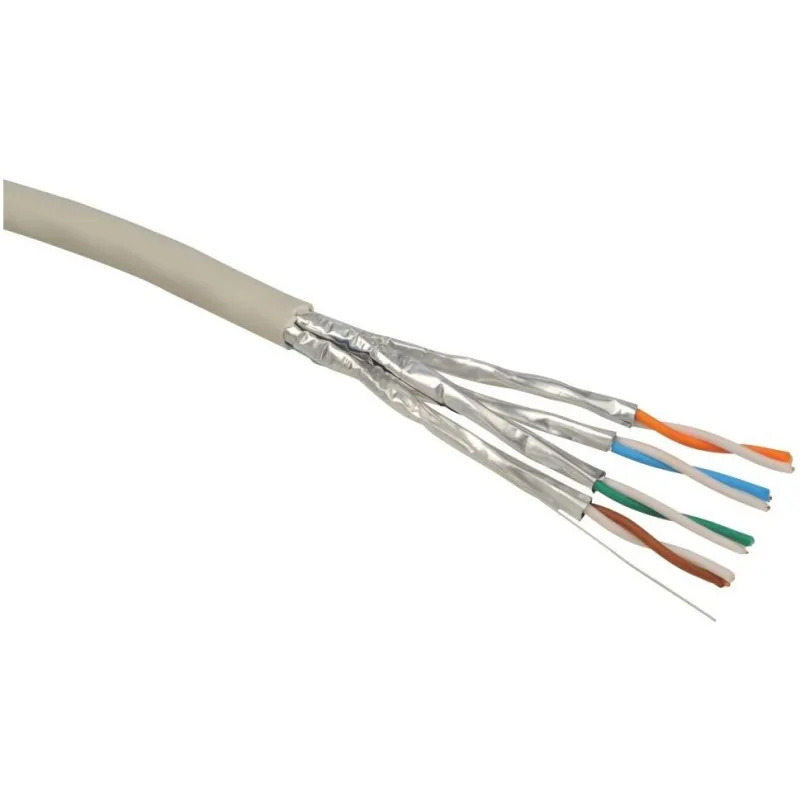 Inštalačný kábel Solarix CAT6A STP LSOH Dca-s1, d2, a1 500m/ cievka SXKD…