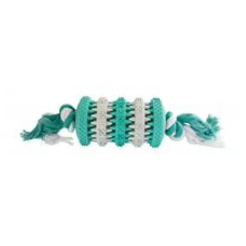 Dentální péče mátový Roller s bavlněným lanem KIDDOG 26 cm