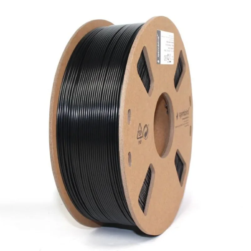 GEMBIRD Tlačová struna (vlákno) ABS, 1, 75 mm, 1 kg, čierna 3DP-ABS1…
