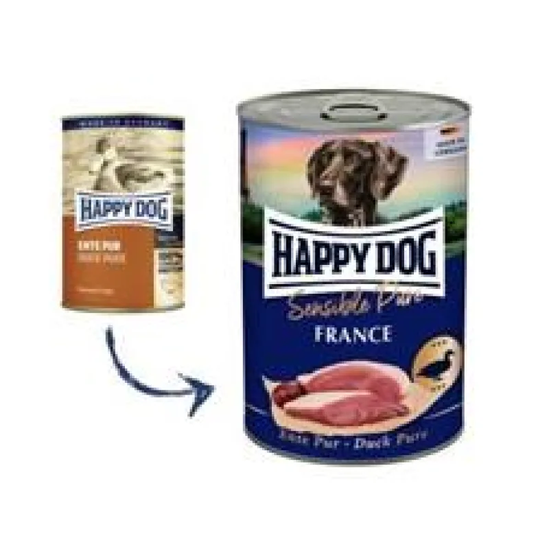 Happy Dog Ente Pur France 800g