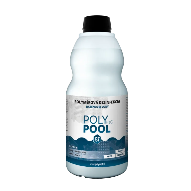 POLY POOL bezchlórová chémia do bazéna pre čistú vodu bez zápachu, POLYMPT