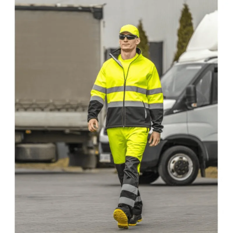 Gor Factory BALDER 7033 Šiltovka Hi-Vis žltá