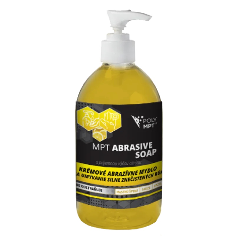 Abrazívne mydlo MPT ABRASIVE SOAP, na silne znečistené ruky, POLYMPT