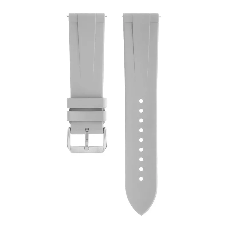 MPM Unisex řemínek na hodinky RJ.15354 (22 mm) - šedý