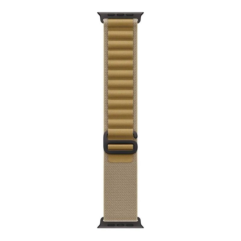 Apple Watch 49mm Tan Alpine Loop - Small - Black Titanium Finish MYQ03ZM/A
