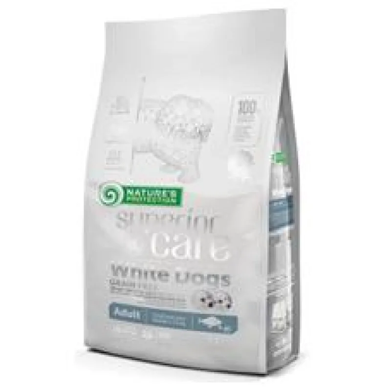 Nature’s Protection Superior Care Dog Dry White Dogs Small Breeds Grain Free White Fish 1,5 kg