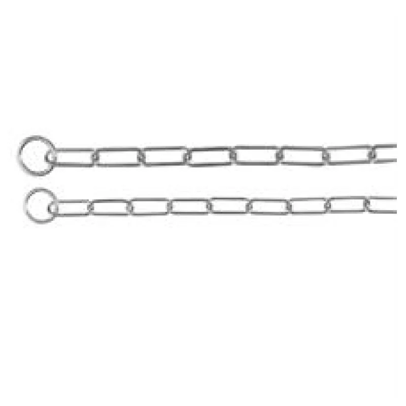 Trixie obojek stahovací jednořadý velká oka 4 mm 70 cm/ 4 mm