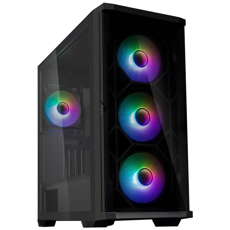 Zalman skříň Z10 Duo / ATX / 4x120 mm ARGB fan / 2xUSB 3.0 / USB-C…