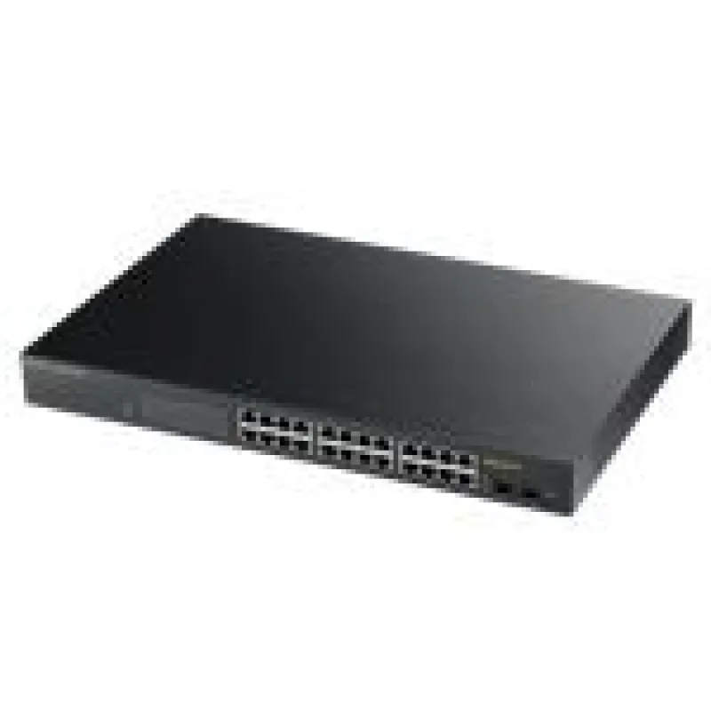ZyXEL GS1900-24HP, 24p (24Gigabit RJ45 + 2 SFP,), POE IPv6, WebManaged, …