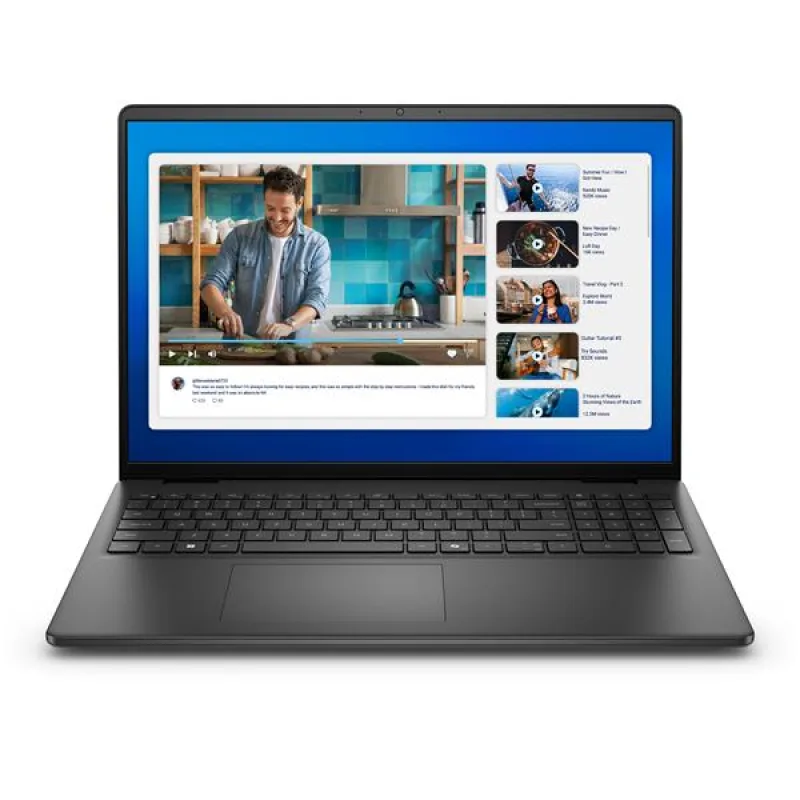 Dell 16 DC16250/C7-150U/16GB/1TB SSD/16" FHD+/Integrated/FgrPr/3 Cell/65W…