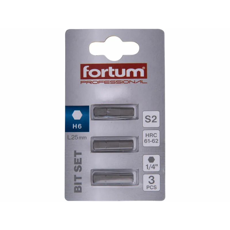 Bity Fortum-KITO Gripp S2, 25 mm - rôzne profily