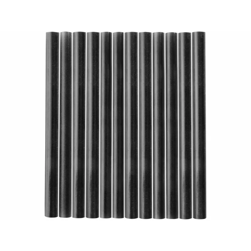 Tyčinky tavné čierne 12ks, Ø7,2mm, dĺžka 100mm, EXTOL CRAFT