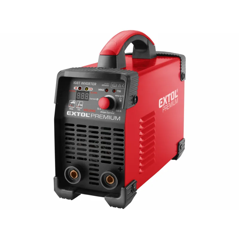 Invertor zvárací 10-160A, príkon 4,3kW, 70V, MMA a TIG, EXTOL PREMIUM