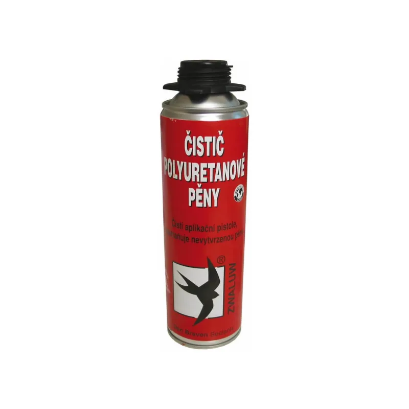 Čistič PUR peny, 500ml, pre aplikačné pištole, Den Braven