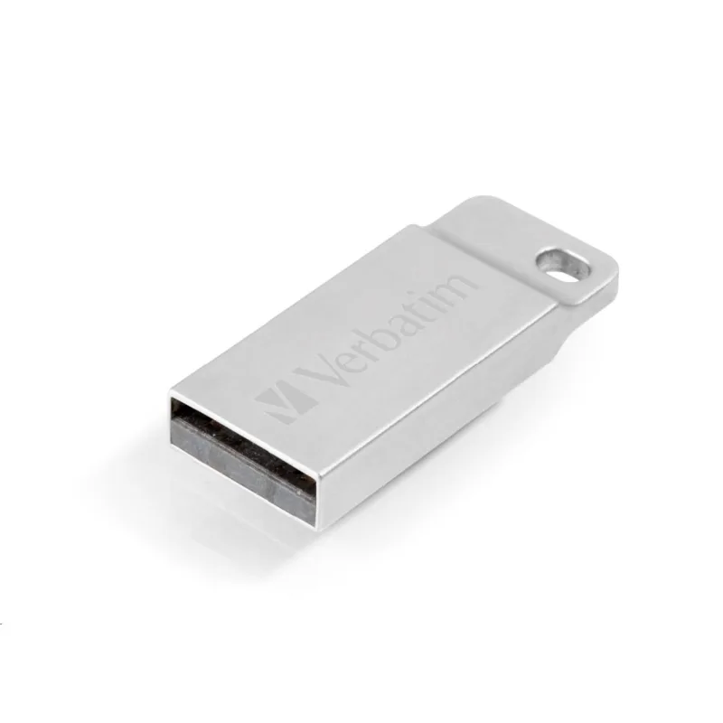 VERBATIM Flash disk 16 GB Metal Executive, USB 2.0, strieborná 98748
