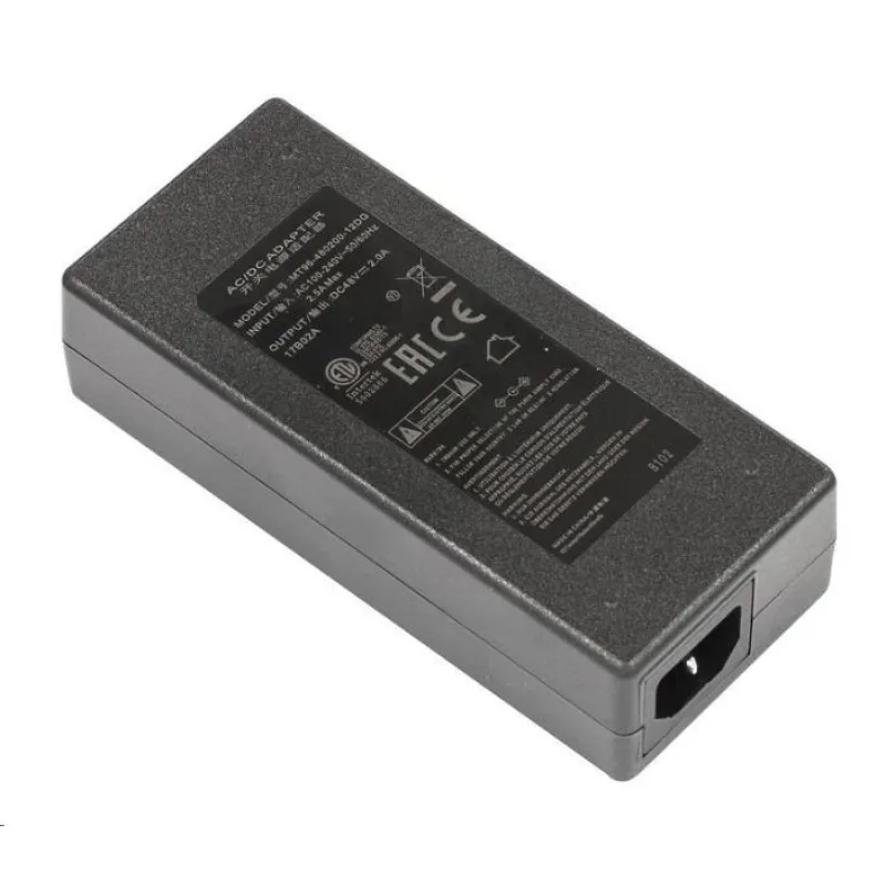 MikroTik 48V2A96W - napájecí adaptér 48V, 2A, napájecí kabel 48V2A96W