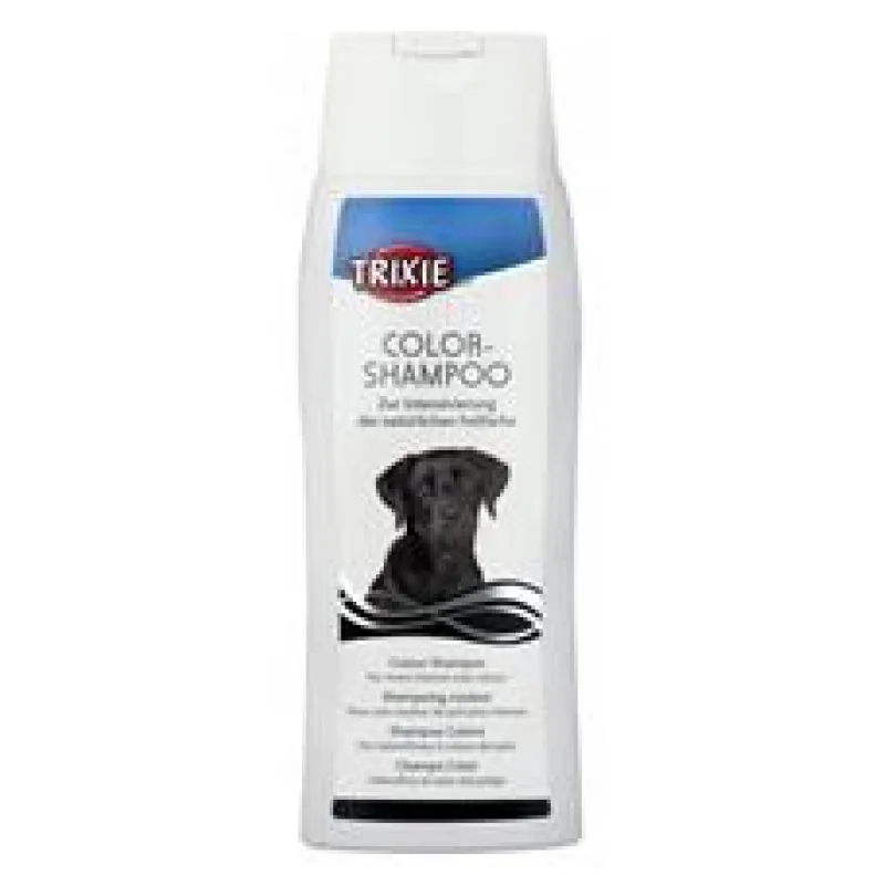 Color šampon-černý TRIXIE - pro tmavé nebo černé psy 250 ml