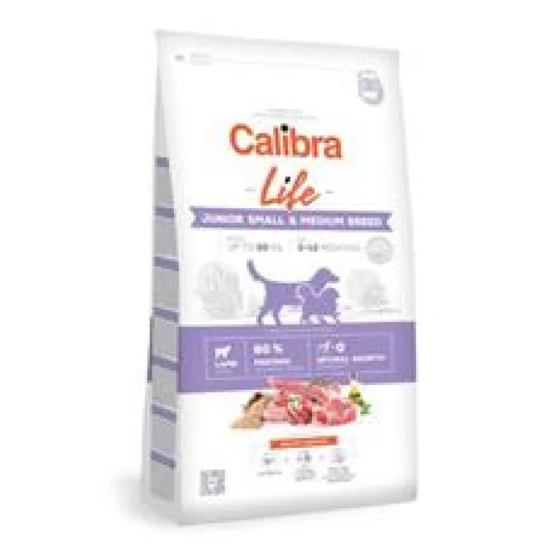 Calibra Dog Life Junior Small&Medium Breed Lamb 12 kg