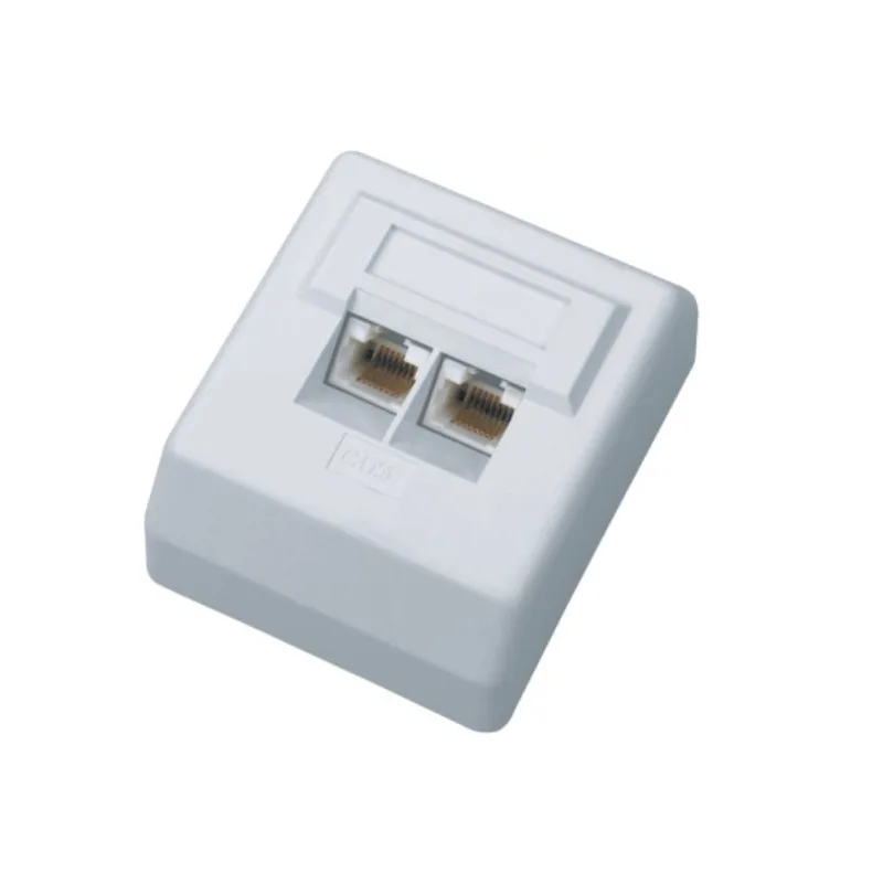 DATACOM UTP dvojzásuvka nad omietku Cat6 FA-1004 2455