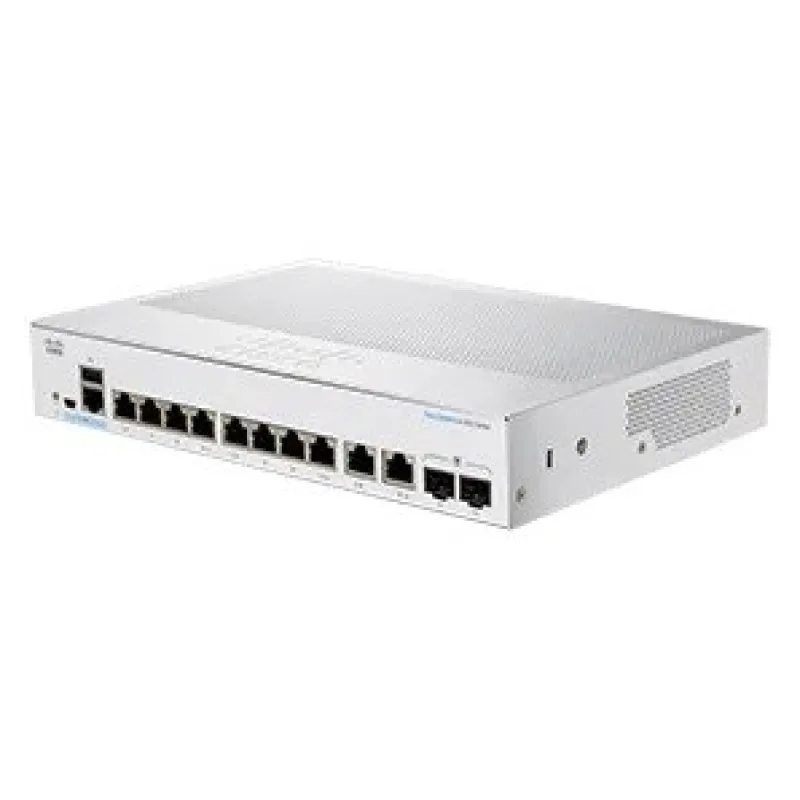 Cisco switch CBS350-8T-E-2G-EU (8xGbE, 2xGbE/ SFP combo, fanless)…