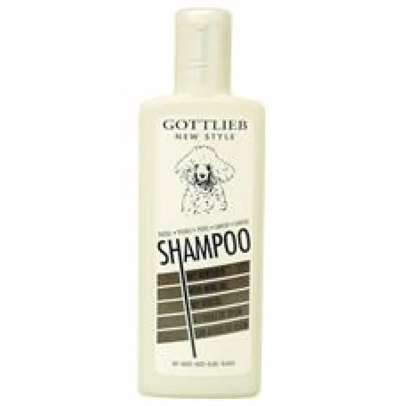 Gottlieb Pudel šampon pro bílé pudly s makadamovým olejem 300 ml