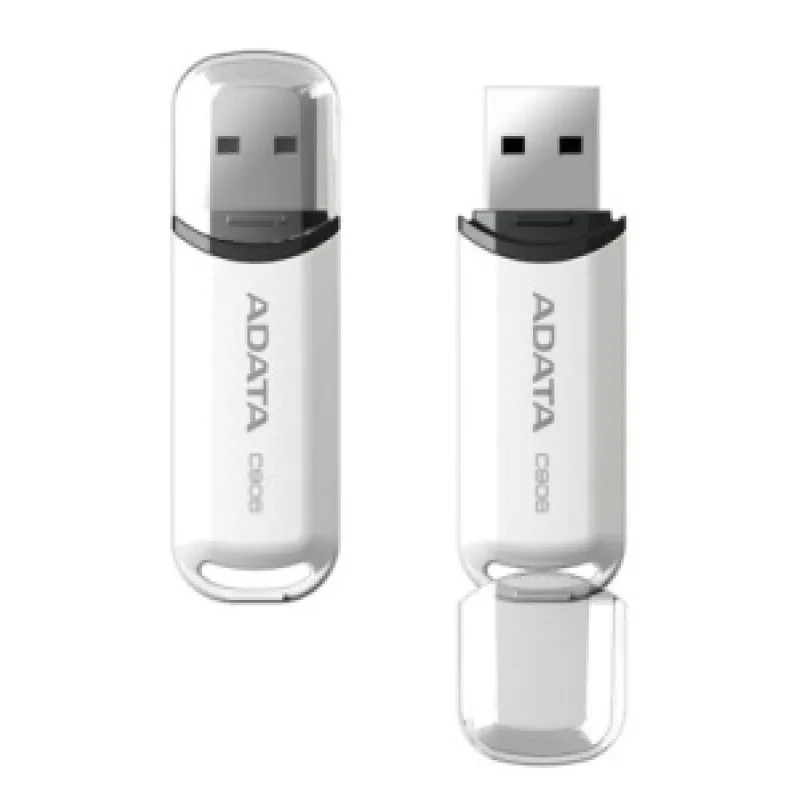 ADATA C906/ 32GB/ USB 2.0/ USB-A/ Biela ac906-32g-rwh
