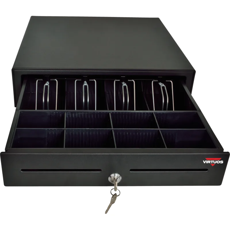 Pokladničná zásuvka S-410C, kábel, zakladač 4/ 8, 24V, EKO0104