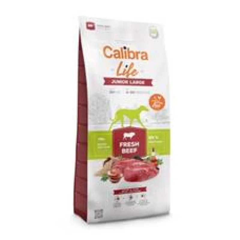 Calibra Dog Life Junior Large Fresh Beef 12kg