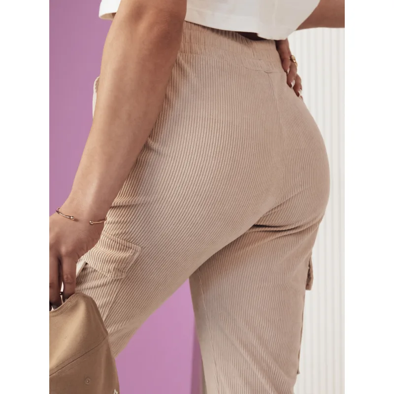 Flayon UY2059 tepláky béžové XL/2XL