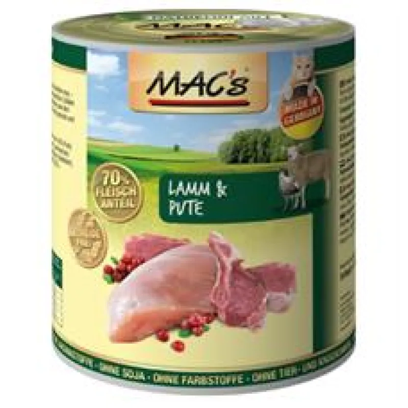 Konz. MACs Cat JEHNĚ a KRŮTA 800 g