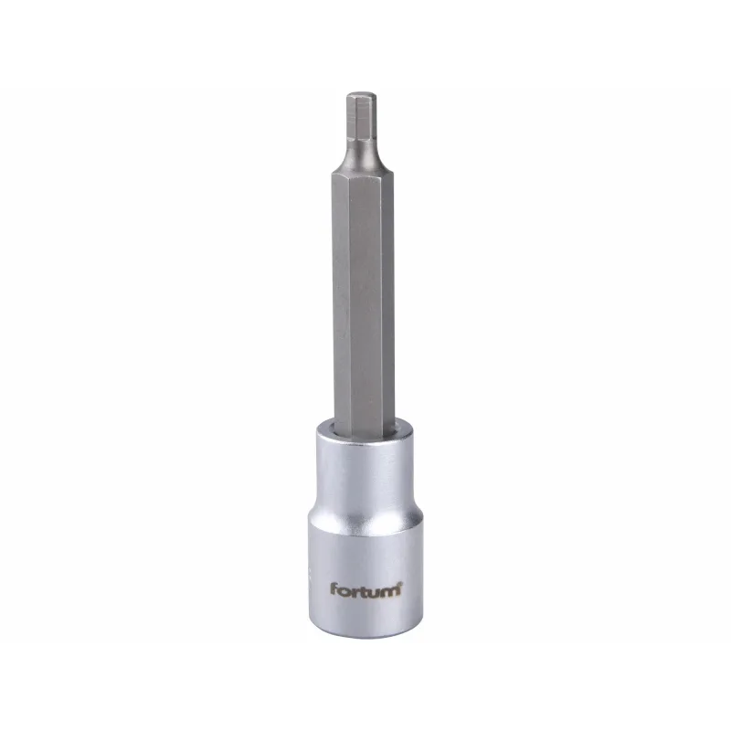 Hlavica zástrčná predĺžená HEX, HX 5, 1/2”, 100mm, FORTUM