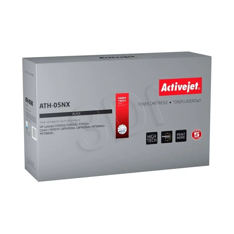 ActiveJet toner ATH-05NX náhrada za HP 05X (CE505X) / Canon CRG-719H,…