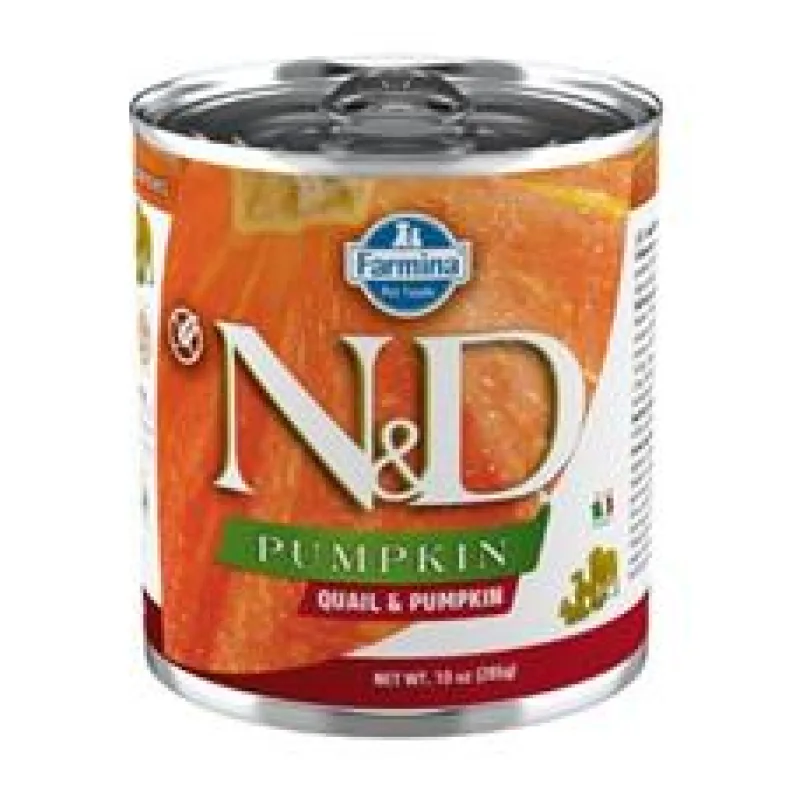 N&D DOG PUMPKIN Adult Quail & Pumpkin 285 g + 1 ks ZDARMA