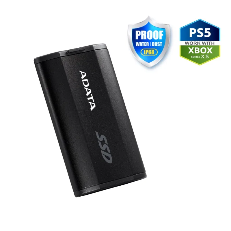 ADATA External SSD 4TB SD810 USB 3.2 USB-C, Černá SD810-4000G-CBK