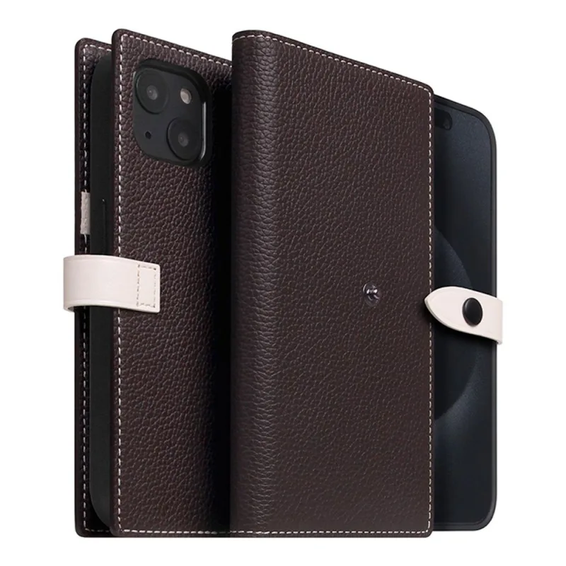 SLG Design puzdro D8 Magsafe Hybrid Full Grain Leather pre iPhone 15 Plus…