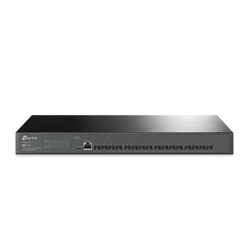 Omada 16-Port 10GE SFP+ L2+ Managed Switch PORT: 16× 10G SFP+ Slots, RJ45…
