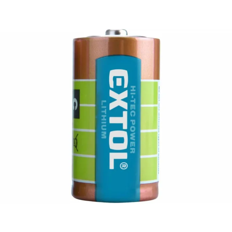 Batéria lítiová, 3V, CR123A, EXTOL ENERGY