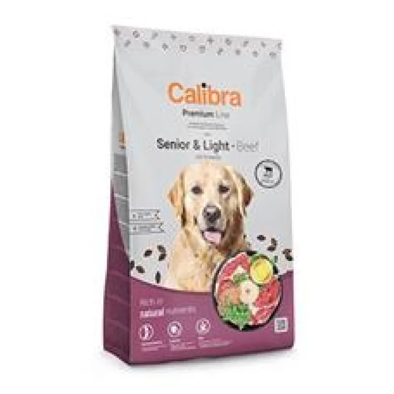 Calibra Dog Premium Line Senior&Light Beef 4 x 12kg