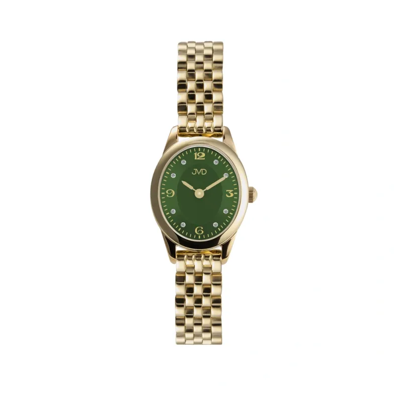 JVD Dámské zlacené designové hodinky JVD JZ213.3