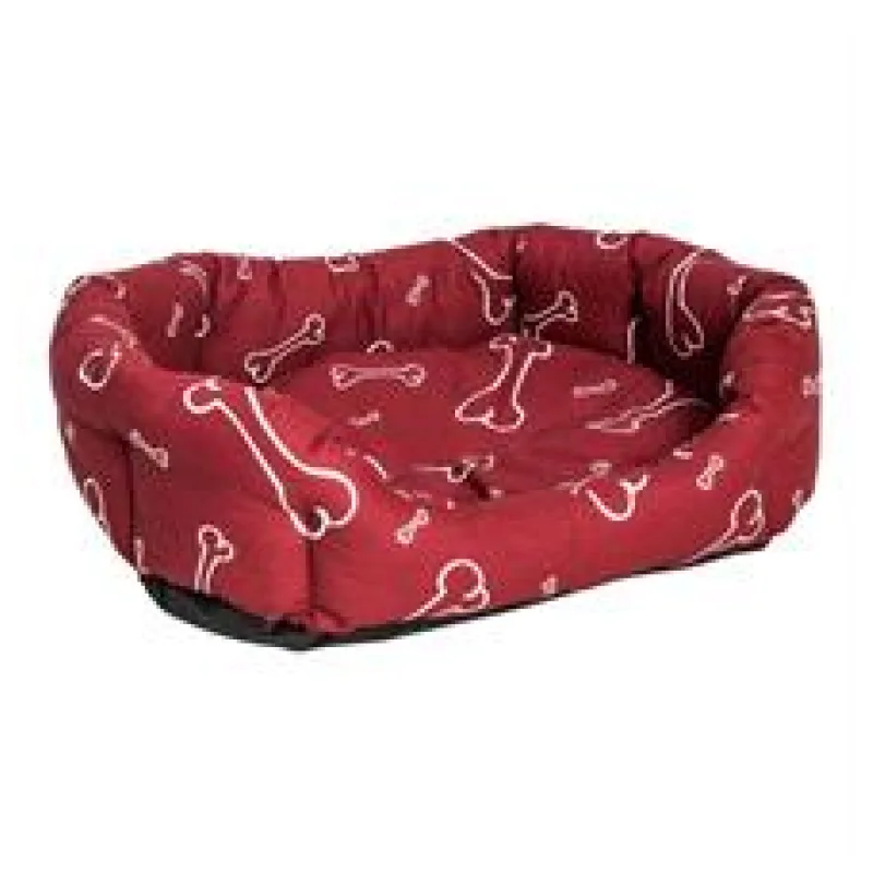 Samohýl Pelech 8 hran bavl. Kost vínovo/bílý 60 cm