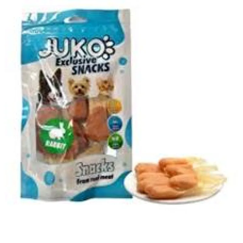 Rabbit Ear with Chicken JUKO Snacks 70g
