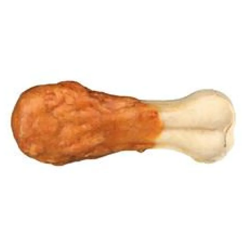 DENTAfun buvolí kosti bílé s kuřecím masem 11 cm, 2x60g